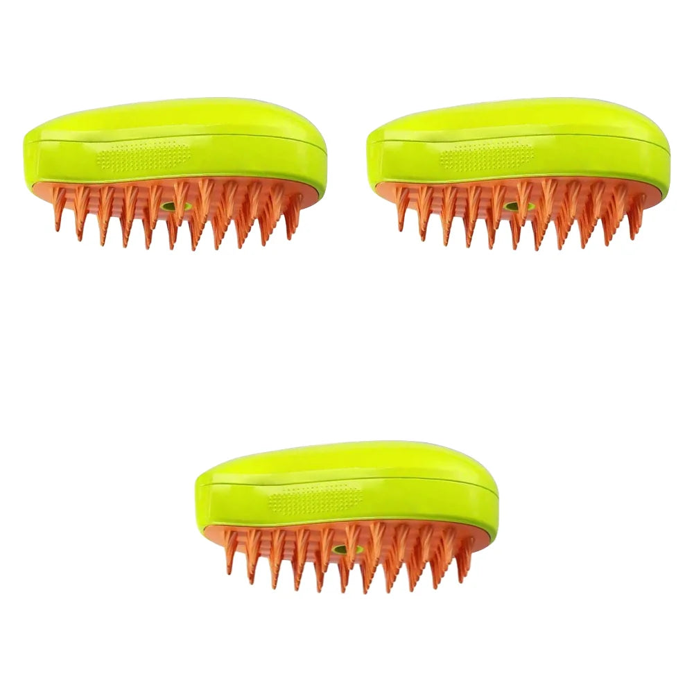 Pet Grooming Brush Electric Spray Water Spray Kitten Pet Comb Soft Silicone Depilation Cats Bath Hair Brush Grooming Supplies